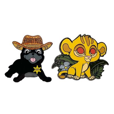 購入 Custom Soft Enamel Lapel Pins with Logo - Iron & Zinc Alloy online manufacture