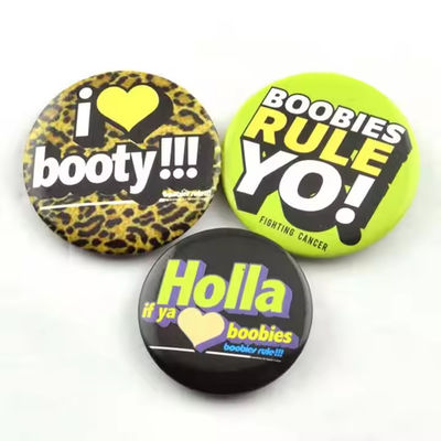 Artigifts Factory Direct Sale Low Price Custom Button Badges Pin Printed Logo Blank Tin Button Badge Parts 37Mm 58Mm