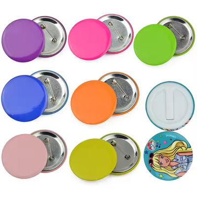 Artigifts Factory Direct Sale Low Price Custom Button Badges Pin Printed Logo Blank Tin Button Badge Parts 37Mm 58Mm