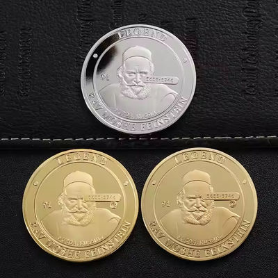 購入 High quality Customizable Souvenir Coin Manufacture's Cheap Metal Crafts Logo Engraved Blank Metal Plated Coin Stamping Technique Mascot online manufacture