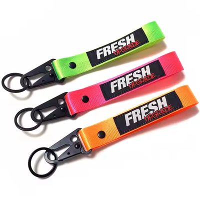 購入  Custom Logo Neck Strap Lanyard Sling Id Badge Holders/Landyard and Pvc Name Card Polyester De Lanyard Keychain online manufacture