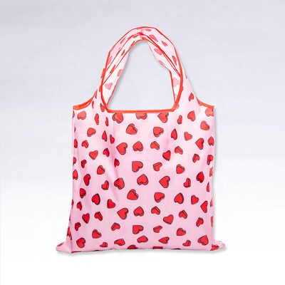 良い価格 210D Polyester Shopping Bag with Custom Logo Printing and Folding Portable Design for Grocery and Retail オンライン