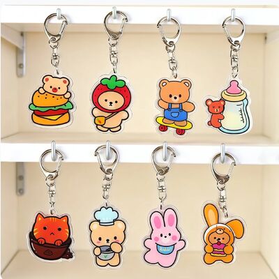 購入 プロモーション オーダーメイド アクリル ホテルの部屋番号プレート キーチェン クリエイティブなダイヤモンド名札 織りテクニック 方形パターン online manufacture