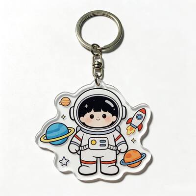 購入 カスタム 透明 アクリルキーチェイン 可愛くてカラフルな動物キーチェイン online manufacture