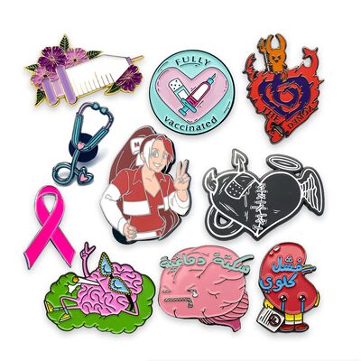 購入 厚さ1.5mmとサイズ35mmのカスタムラペルピン 5-7日間で製造 online manufacture