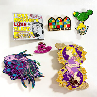 購入 パーソナライズされたロゴ 輝く色彩と顧客サイズオプション online manufacture