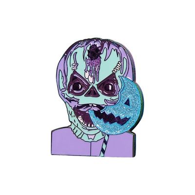 青色オフセット印刷 パーソナライズされたラペルピン 3D 企業ロゴピン