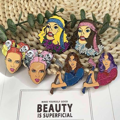 良い価格 パーソナライズドデザインのプロモーションギフトのためのカスタムローズゴールド塗装ソフトエナメルラペルピン オンライン