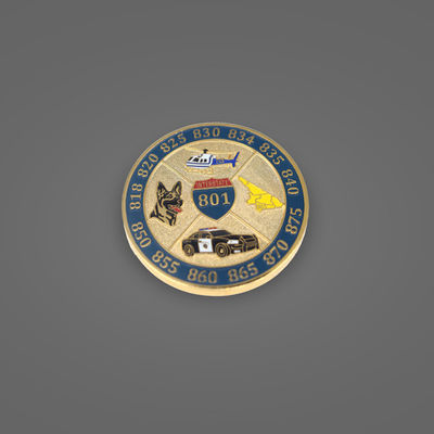 定番 亜鉛合金 記念コイン 黄金塗装と記念品と挑戦のための定番デザイン