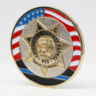 良い価格 記念品や記念イベント用の個別ロゴのカスタム亜鉛合金3Dエナメルチャレンジコイン オンライン