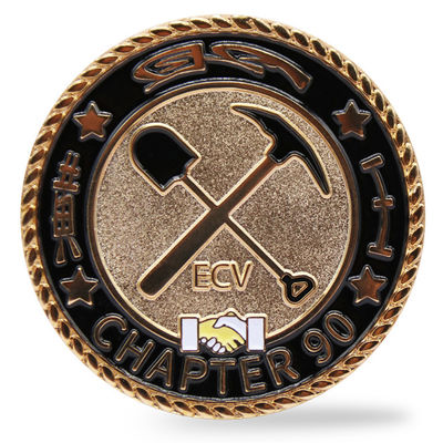 良い価格 金属塗装された柔らかいエナメルカスタムコイン 2 インチ記念チャレンジコイン 収集品 オンライン