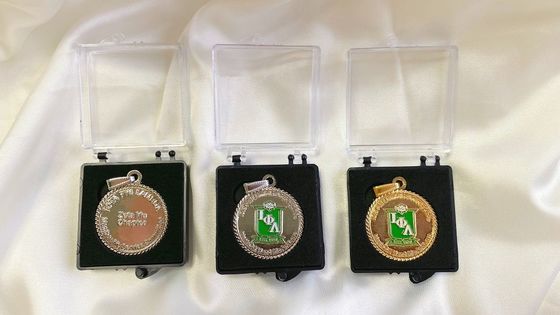 青い金色 オーダーメイド メダル 記念品 メタル賞 スポーツ サッカー メダル