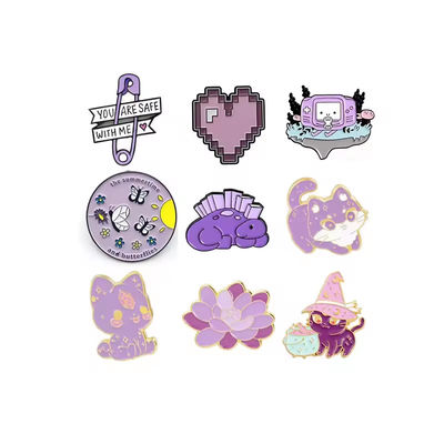 メタル 1.5インチ 柔らかいエナメル ラペルピン バッジ メタル ハード カスタム メタルピン バッジ