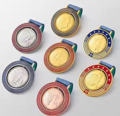 ヨーロッパと北米 地域特色デザイン 金属メダル 最小トロフィーなし