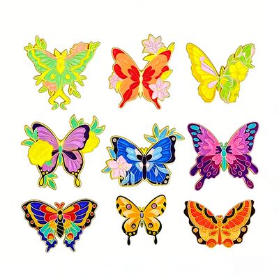 良い価格 高品質の失礼な誇大広告ビーストタイガーライオン動物染めメタルエナメルピン オンライン