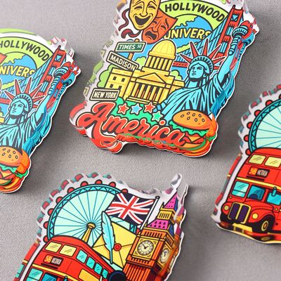 良い価格 プロモーション用カスタムアクリルマグネット – アニメデザイン冷蔵庫マグネット、卸売お土産＆ギフト用印刷 オンライン