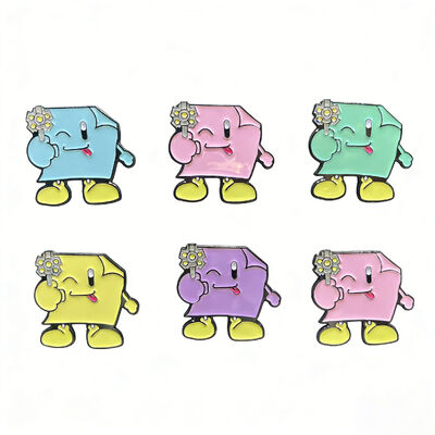 良い価格 工場カスタムハードエナメルピン – パールパウダー付きゴールドメタルバッジ – かわいいラペルピンお土産 オンライン