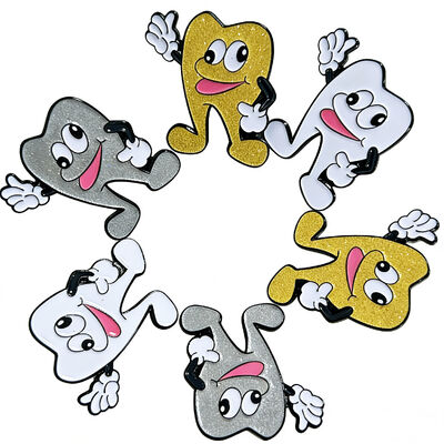 柔軟なエナメルとあなたのロゴで 効果的なブランドです