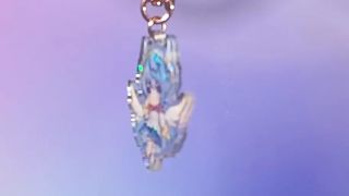 パーソナライズされた格安ホログラフィックアクリルチャームカスタムアクリルアニメキーホルダー